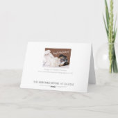 Happy Birthday Handsome Greeting Card Karte (Rückseite)