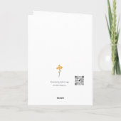 Happy Birthday Handsome Grußkarte Dankeskarte (Rückseite)