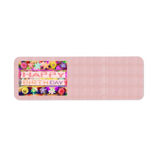 HAPPY Birthday HappyBirthday Artistic Color Shade (Vorne)