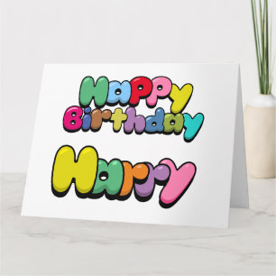 Happy Birthday Harry Karte