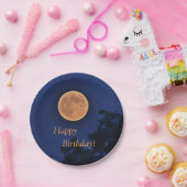 Happy Birthday Harvest Moon Pappteller (Party)