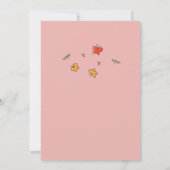 Happy Birthday Hat Niedlich Cartoon Sheep Blume Ca (Rückseite)