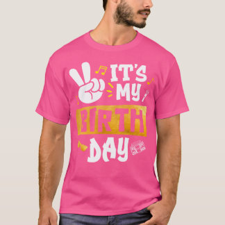 Happy Birthday Hip Hop Tshirt für Junge Mädchen Es