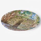 Happy Birthday History Buff Pappteller (Schrägansicht)