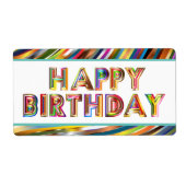 Happy Birthday Hologram (Vorne)