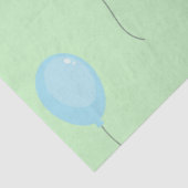 Happy Birthday Hoot Owl mit Balloons Seidenpapier (Detail)