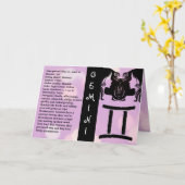 Happy Birthday Horoscope Sign Gemini Karte (Gelbe Blume)