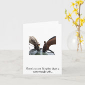 Happy Birthday Horse Friend Karte (Gelbe Blume)