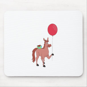 Happy Birthday Horse Mousepad