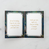 Happy Birthday Hubby | Owl Themed Karte (Innenseite)