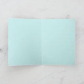 Happy Birthday Hummingbird Karte (Innenseite)