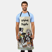 Happy Birthday Hund Pals Personalisieren Text-Schü Schürze (Getragen)