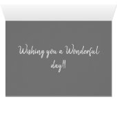 Happy Birthday Husband Card (Innenansicht Horizontal (Unten))