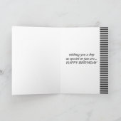 Happy Birthday Husband Card Karte (Innenseite)