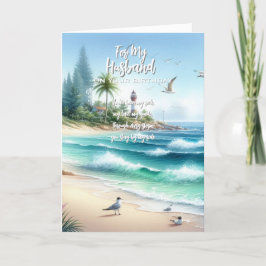 Happy Birthday Husband Dankeskarte