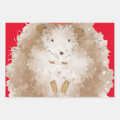 Happy Birthday Igel Geschenkpapier Set (Vorderseite 2)
