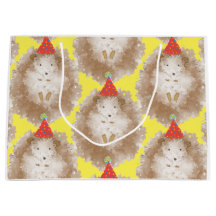 Happy Birthday Igel Geschenktasche Große