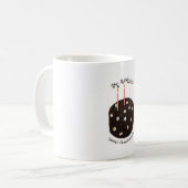 Happy Birthday in Korean Hangeul Kaffeetasse (Vorderseite Links)