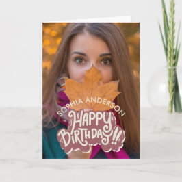 Happy Birthday individuell anpassbar