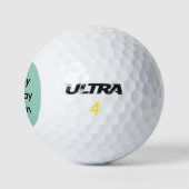 Happy Birthday Individuelle Name Golfball (Logo)