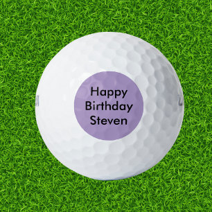 Happy Birthday Individuelle Name Golfball