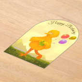 Happy Birthday Invitation Big Bird Acryleinladungen (Ablage )