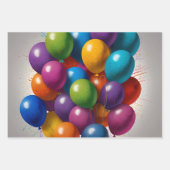 Happy Birthday Invite Geschenkpapier Set (Vorderseite)