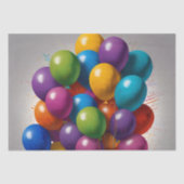 Happy Birthday Invite Seidenpapier (Vorderseite)