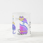 Happy Birthday Israel Cat Mattglastasse (Mittel)