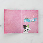 Happy Birthday Jack Russell Party Dog Karte (Innenseite)