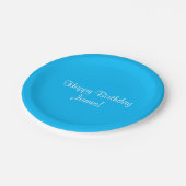 Happy Birthday (James) Name Here Pappteller (Schrägansicht)