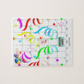 Happy Birthday January 2022 Calendar Puzzles (Horizontal)