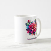 Happy Birthday Jayne Kaffeetasse (VorderseiteRechts)