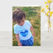 Happy Birthday | Jeden Anlaß Card|5" x 7 Karte (Gelbe Blume)