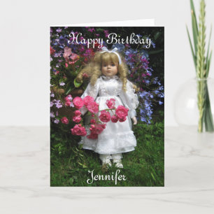 Happy Birthday Jennifer Karte