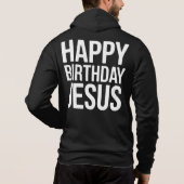 Happy Birthday Jesus Celebration Apparel for All Hoodie (Rückseite)