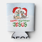 Happy Birthday Jesus Dosenkühler (Vorderseite)