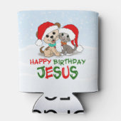 Happy Birthday Jesus Dosenkühler (Rückseite)