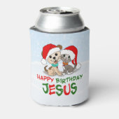 Happy Birthday Jesus Dosenkühler (Kanne Rückseite)