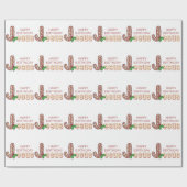 Happy Birthday Jesus Geschenkpapier (Flach)