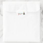 Happy Birthday Jesus Herz-Aufkleber (Tasche)