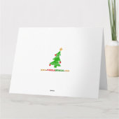 Happy Birthday Jesus Karte (Rückseite)