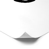 Happy Birthday Jesus Poster (Ecke)