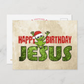 Happy Birthday Jesus Postkarte (Vorne/Hinten)
