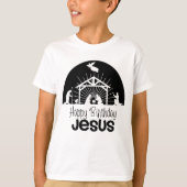 Happy Birthday Jesus T-Shirt (Vorderseite)