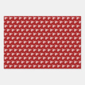 Happy Birthday Jesus Ugly Weihnachten Sweater Desi Geschenkpapier Set (Vorderseite 2)