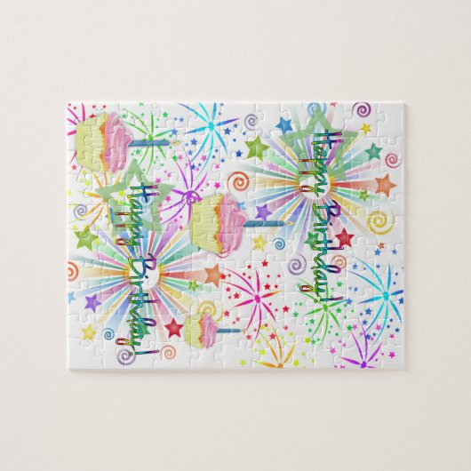 Happy Birthday Jigsaw Puzzle (Horizontal)