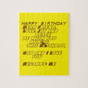 Happy Birthday Jigsaw Puzzle