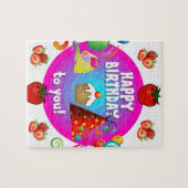 Happy Birthday Jigsaw Puzzle (Horizontal)