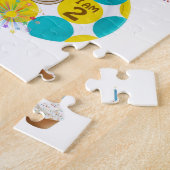 Happy Birthday Jigsaw Puzzle Affe Zwei Jahre alt (Seite)